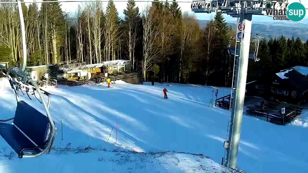 Stations de ski Maribor Pohorje web cam Ruška