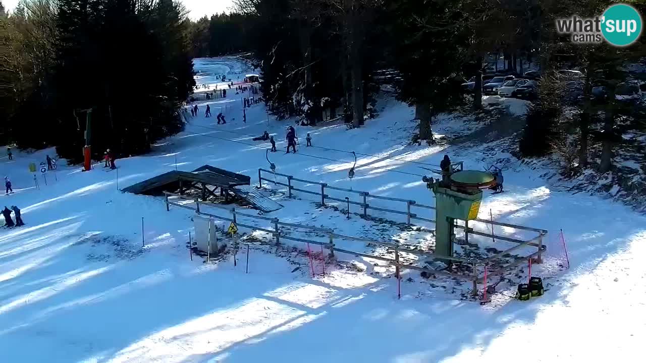 Stations de ski Maribor Pohorje web cam Ruška