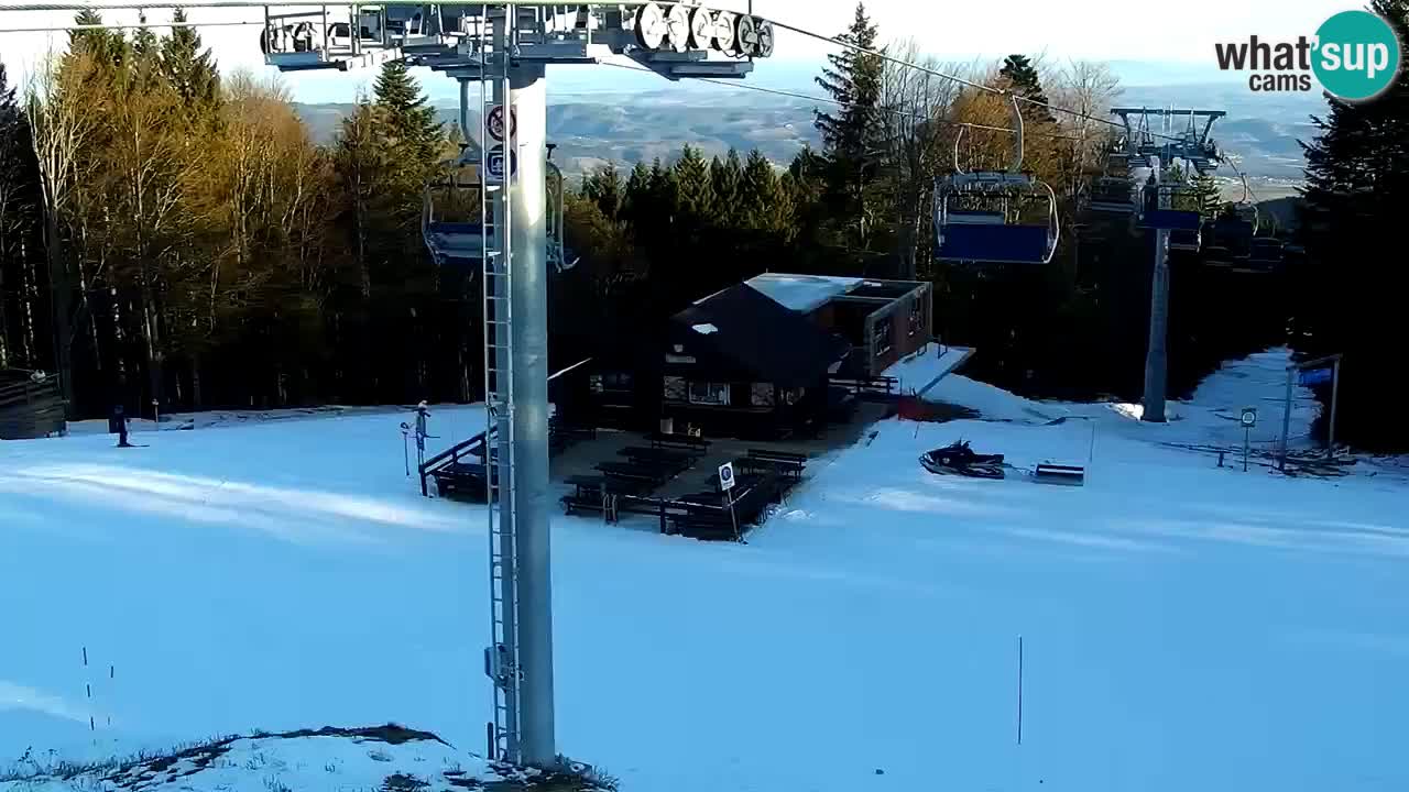 SKI Maribor Pohorje webcam Ruška