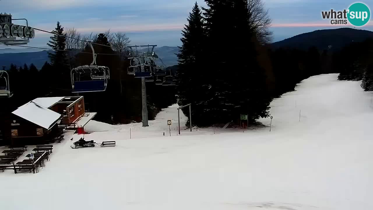 SKI Maribor Pohorje webcam Ruška