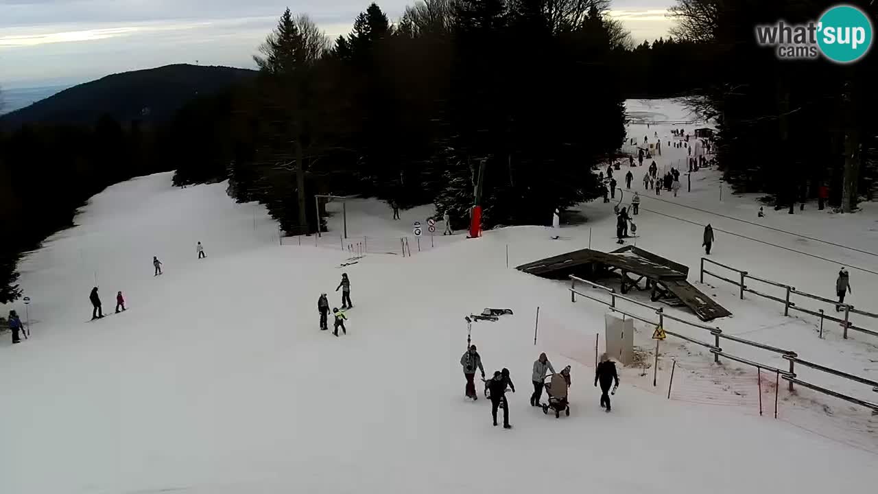 Stations de ski Maribor Pohorje web cam Ruška