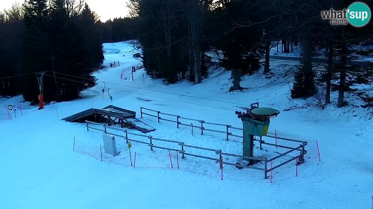 Pohorje – Areh – Pogled na vlečnico Ruška