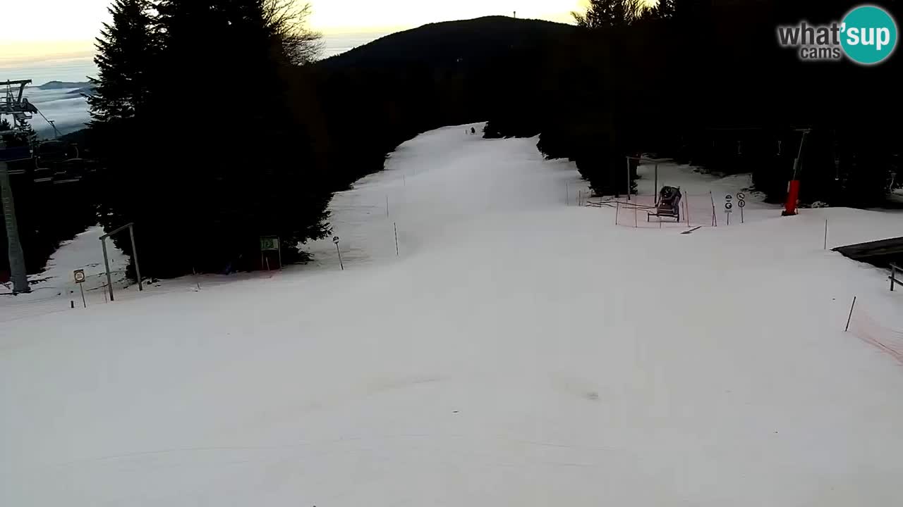 Stations de ski Maribor Pohorje web cam Ruška