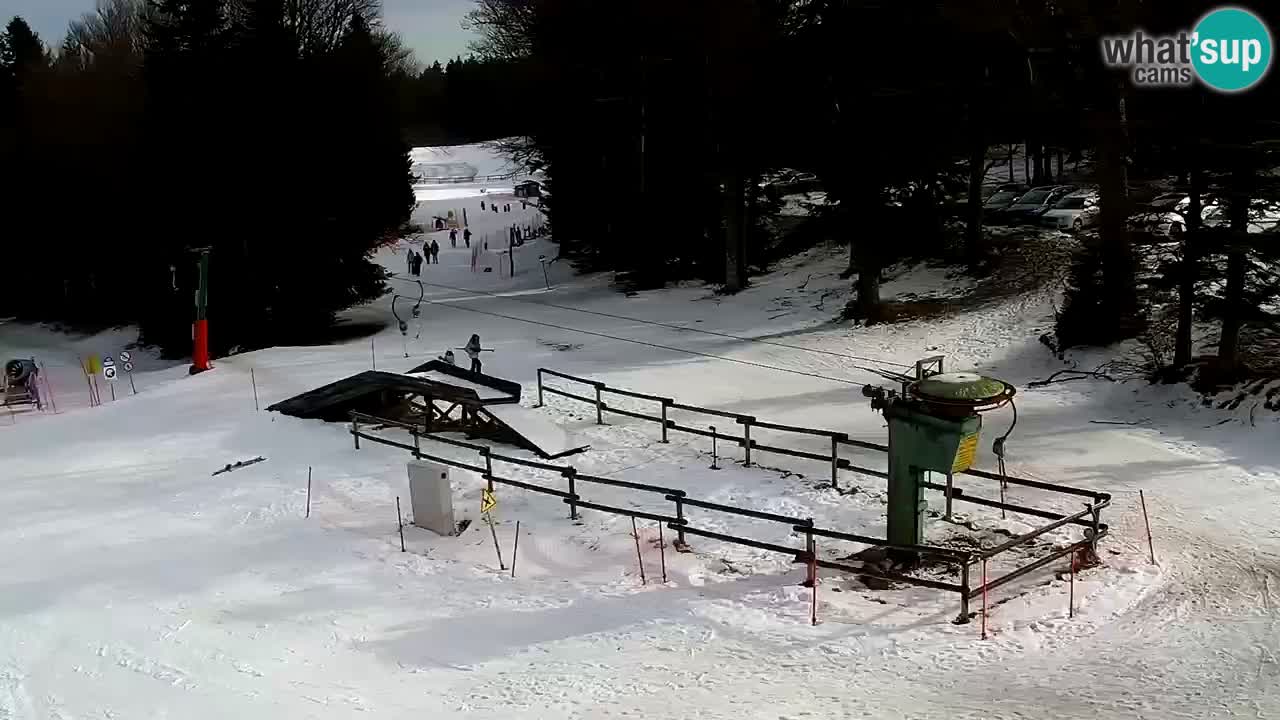 Stations de ski Maribor Pohorje web cam Ruška