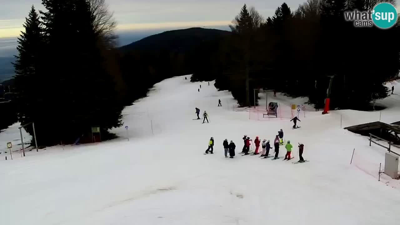 Pohorje – Areh – Pogled na vlečnico Ruška