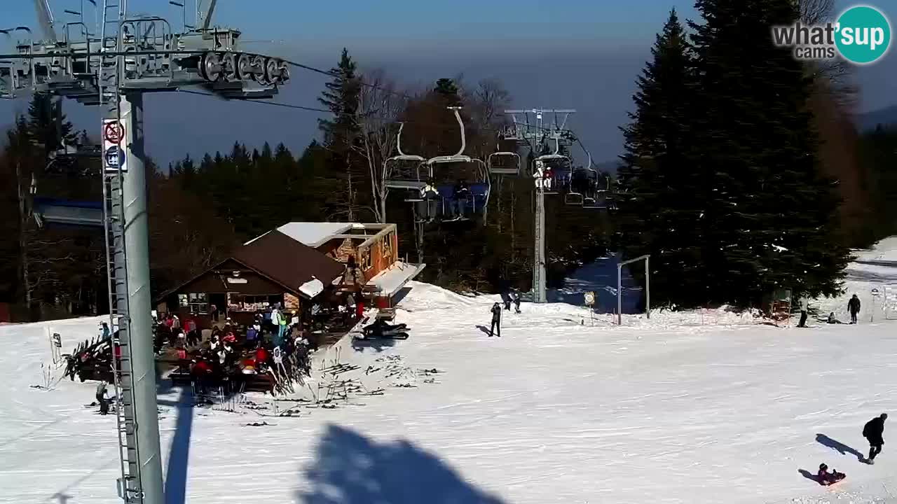 SKI Maribor Pohorje webcam Ruška