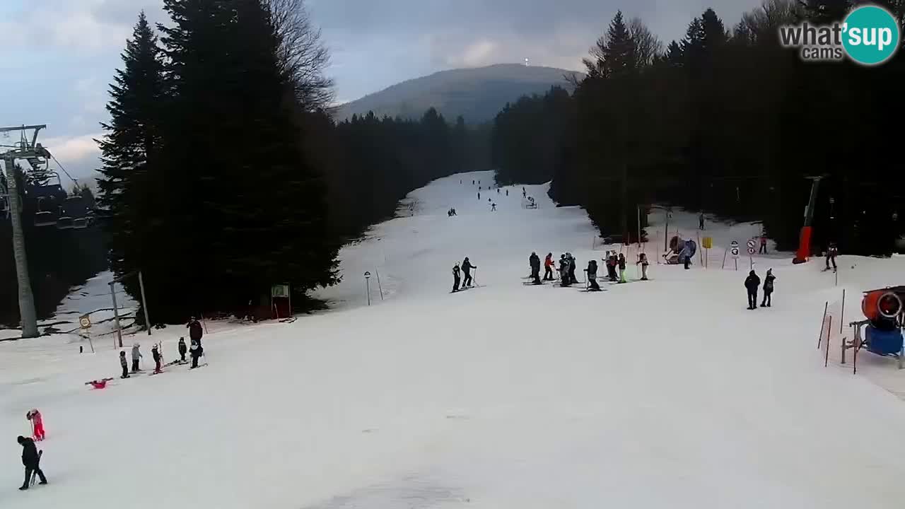 SKI Maribor Pohorje webcam Ruška