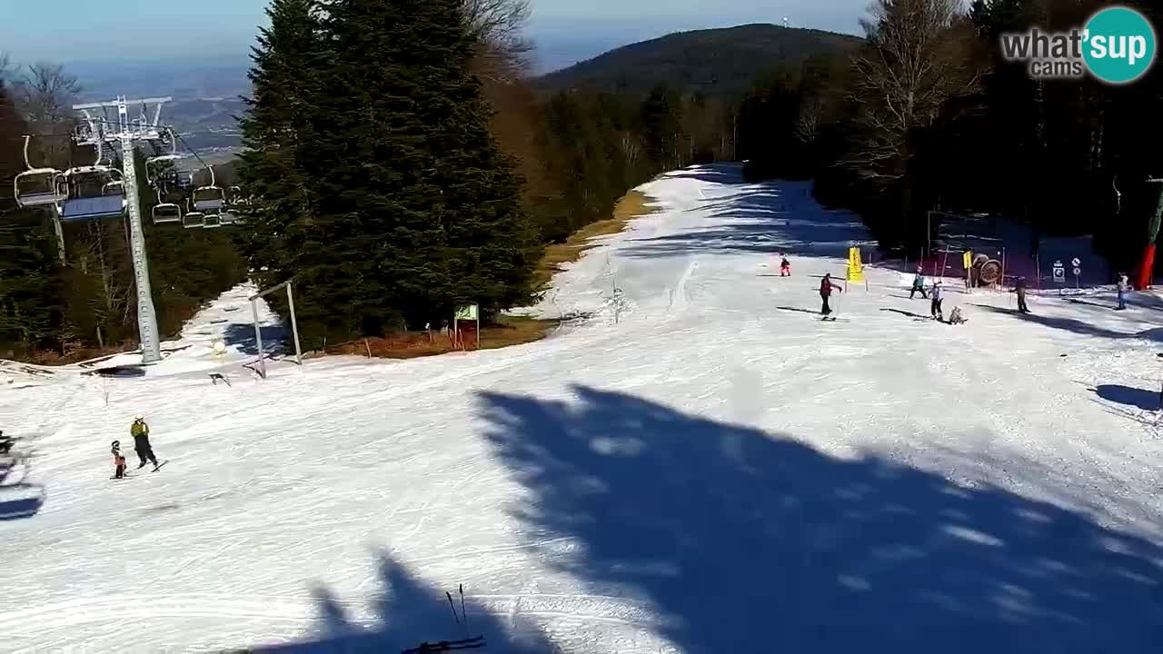 Pohorje – Areh – Pogled na vlečnico Ruška