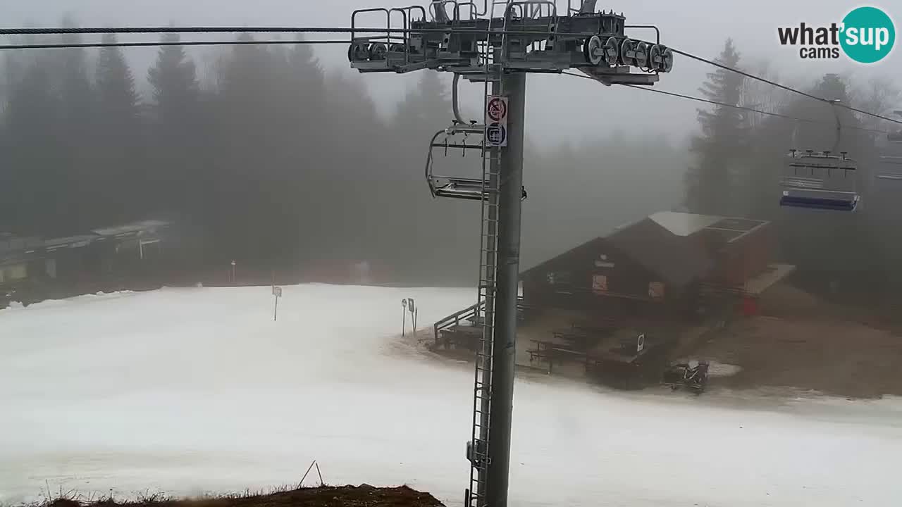 SKI Maribor Pohorje webcam Ruška