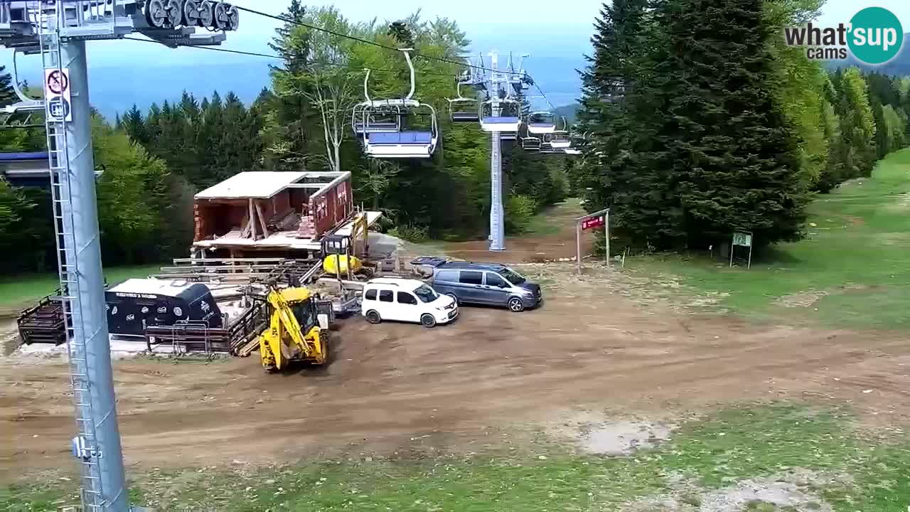 SKI Maribor Pohorje webcam Ruška