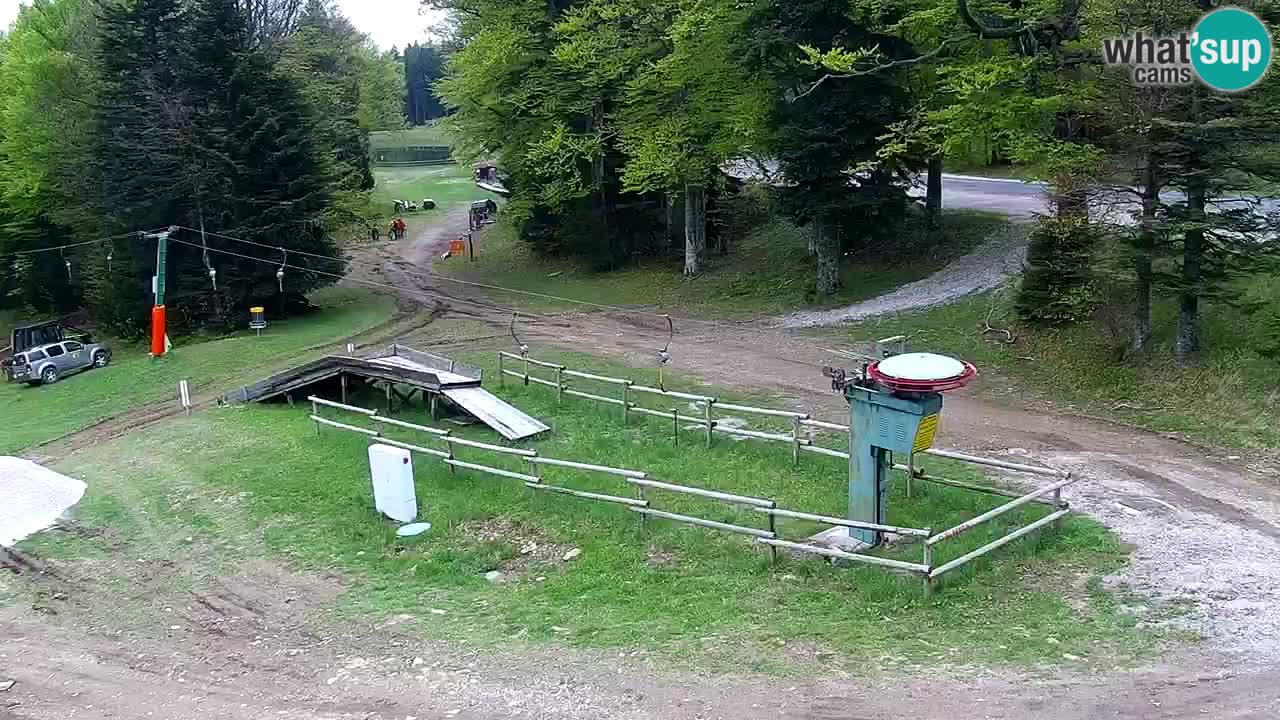 Smučišče Mariborsko Pohorje – spletna kamera Ruška zgoraj