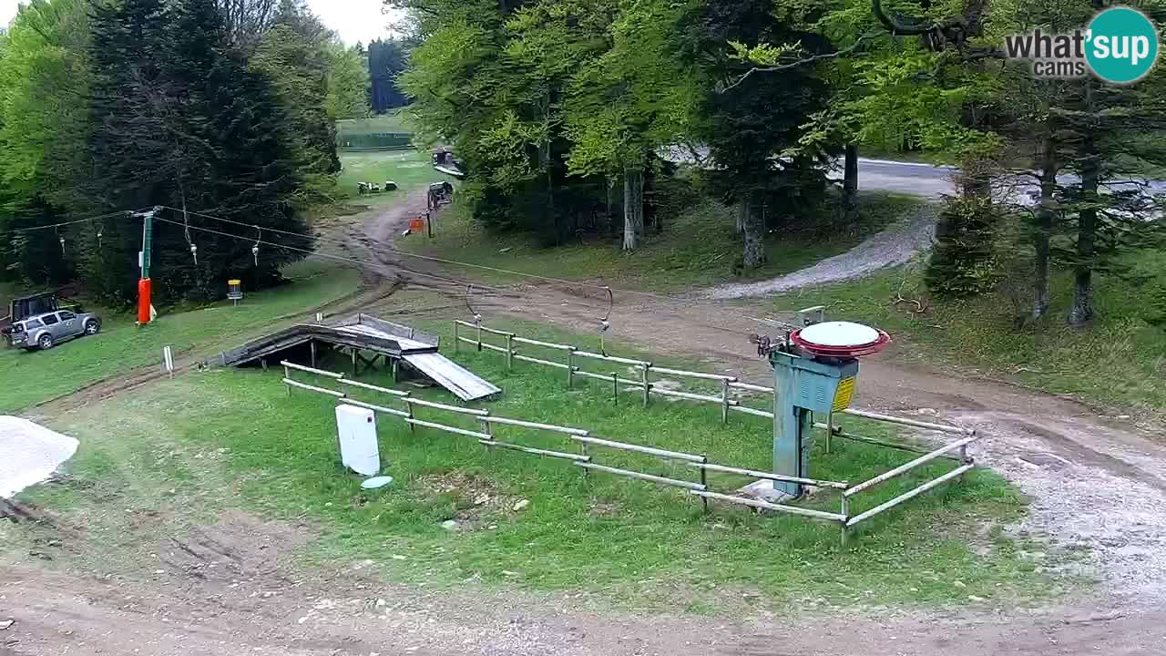 Smučišče Mariborsko Pohorje – spletna kamera Ruška zgoraj