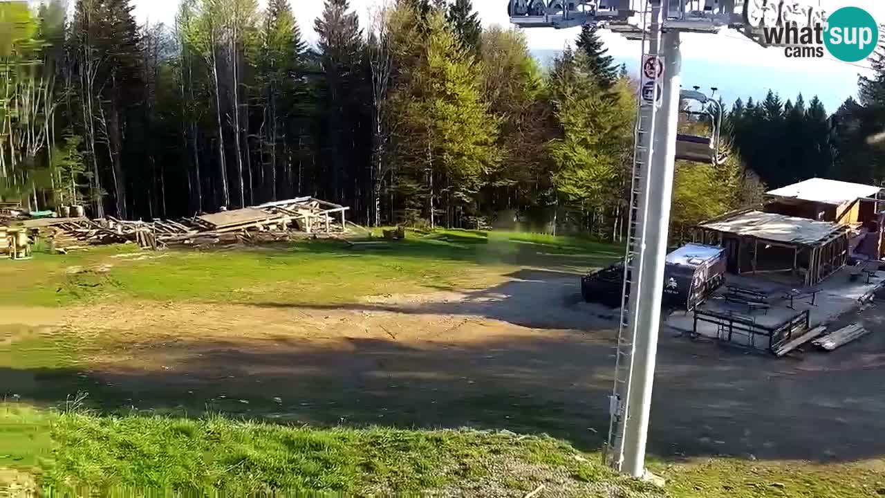 Smučišče Mariborsko Pohorje – spletna kamera Ruška zgoraj