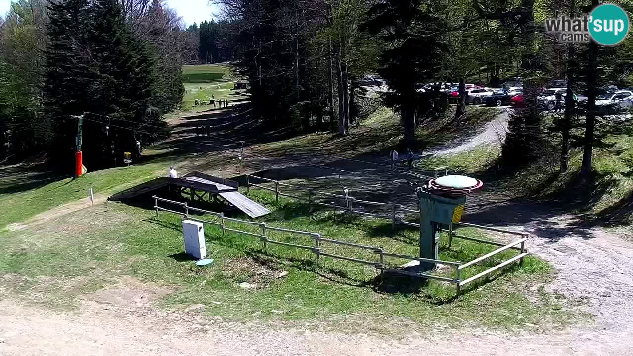 Pohorje – Areh – Pogled na vlečnico Ruška