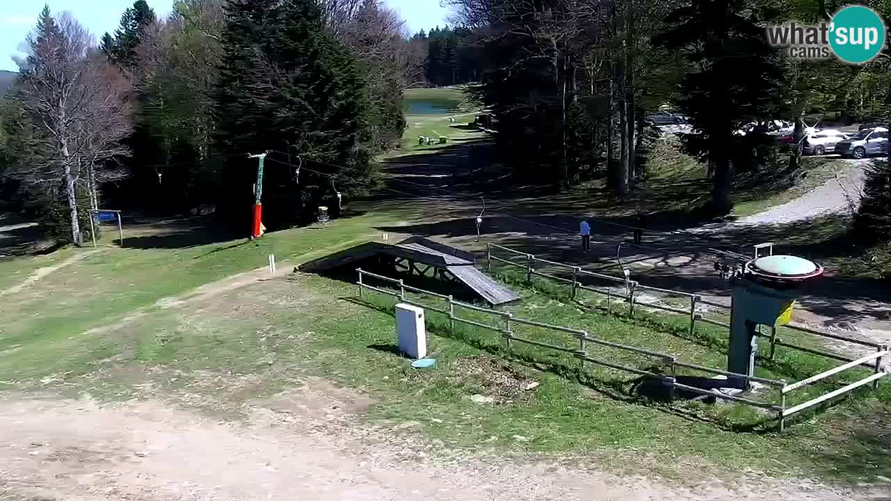 Smučišče Mariborsko Pohorje – spletna kamera Ruška zgoraj