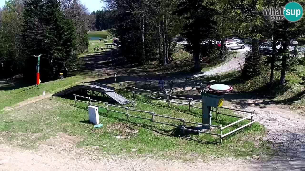 Smučišče Mariborsko Pohorje – spletna kamera Ruška zgoraj