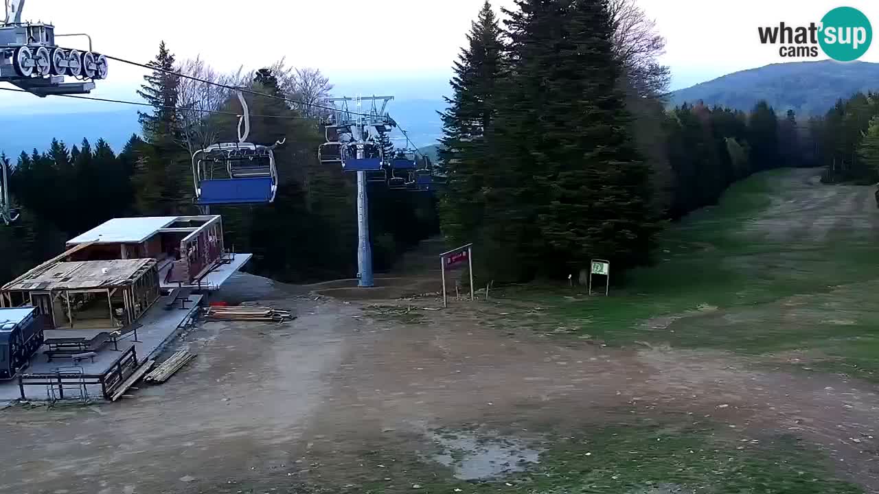 Smučišče Mariborsko Pohorje – spletna kamera Ruška zgoraj