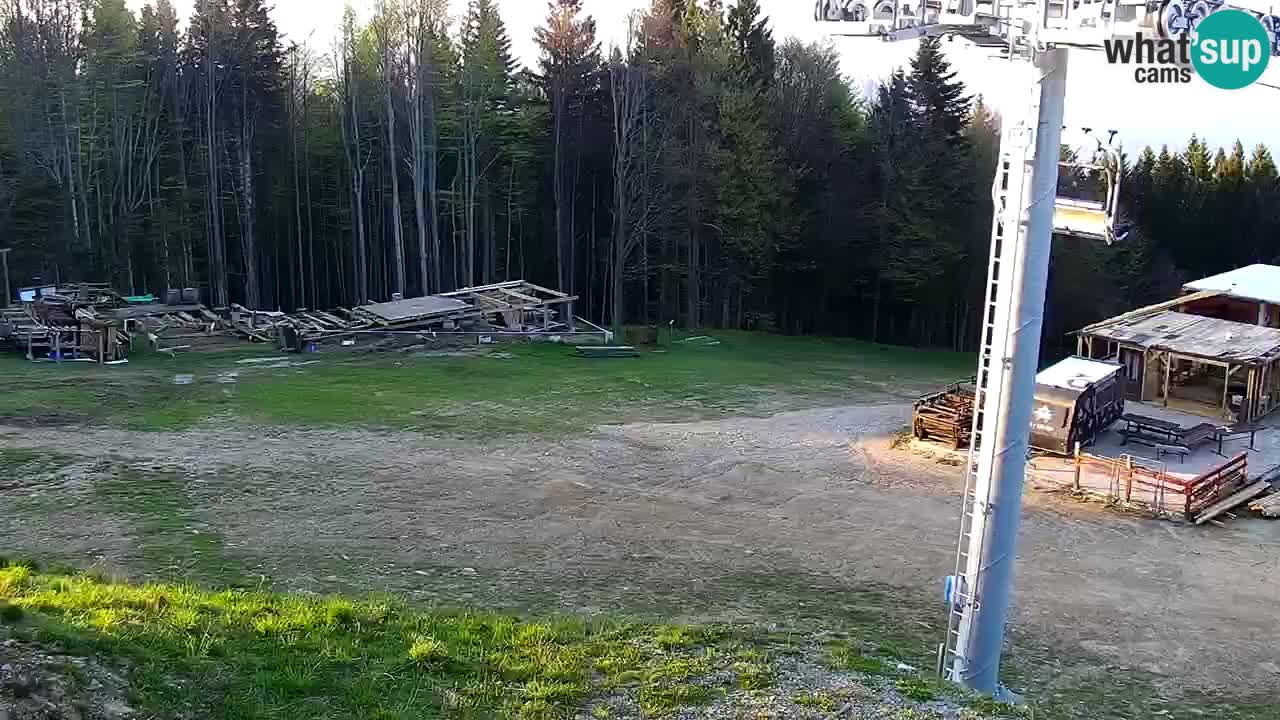 Pohorje – Areh – Pogled na vlečnico Ruška