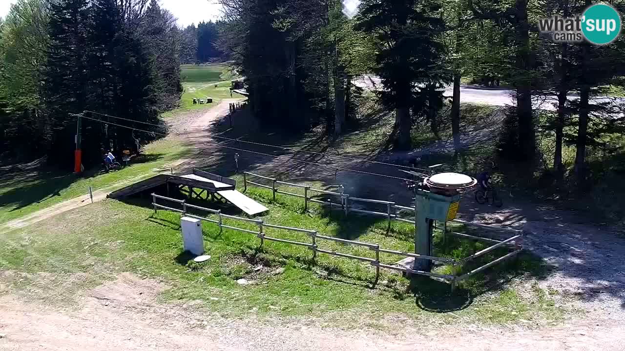 Smučišče Mariborsko Pohorje – spletna kamera Ruška zgoraj