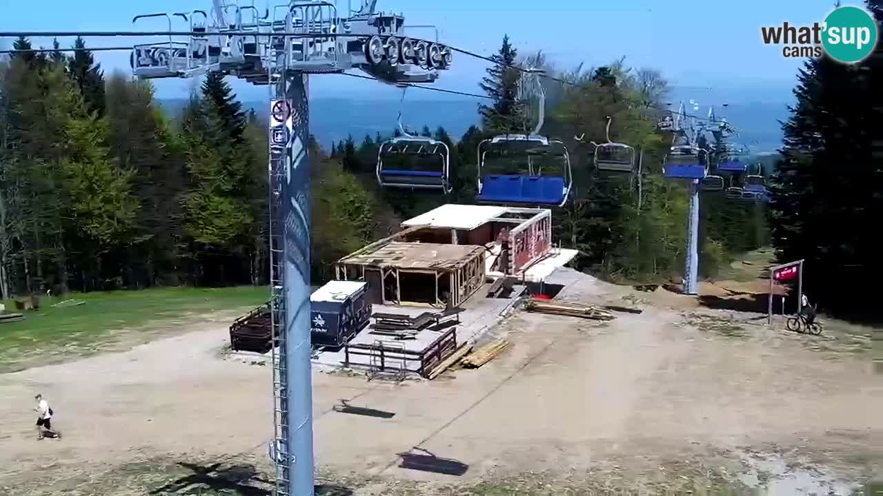 SKI Maribor Pohorje webcam Ruška