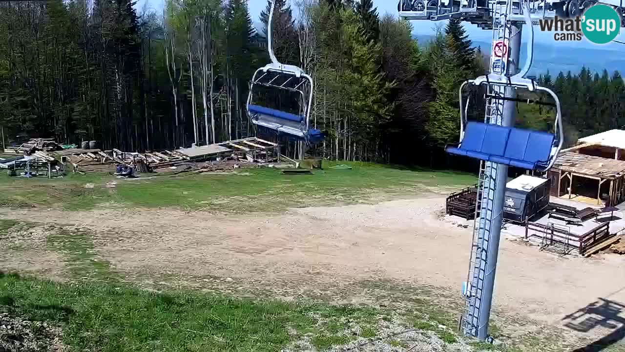 Skijalište Maribor Pohorje web kamera Ruška