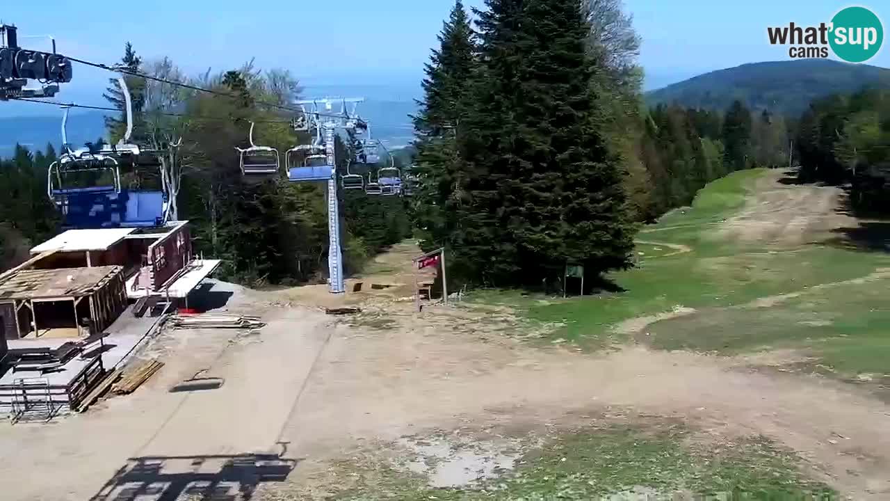 Stations de ski Maribor Pohorje web cam Ruška