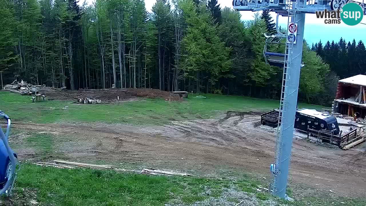 Smučišče Mariborsko Pohorje – spletna kamera Ruška zgoraj