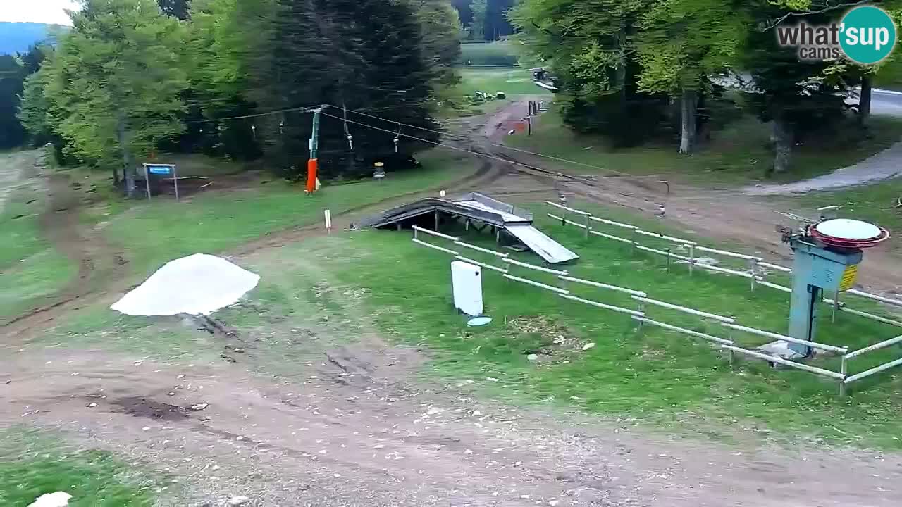 Pohorje – Areh – Pogled na vlečnico Ruška