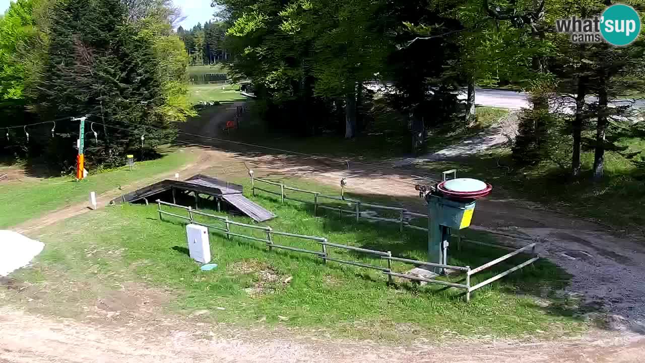 Pohorje – Areh – Pogled na vlečnico Ruška