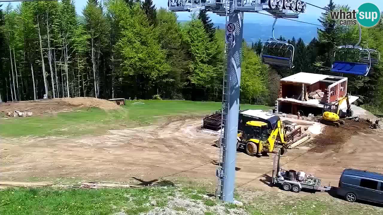 SKI Maribor Pohorje webcam Ruška