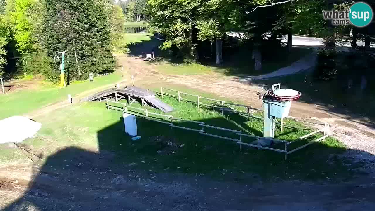 Pohorje – Areh – Pogled na vlečnico Ruška