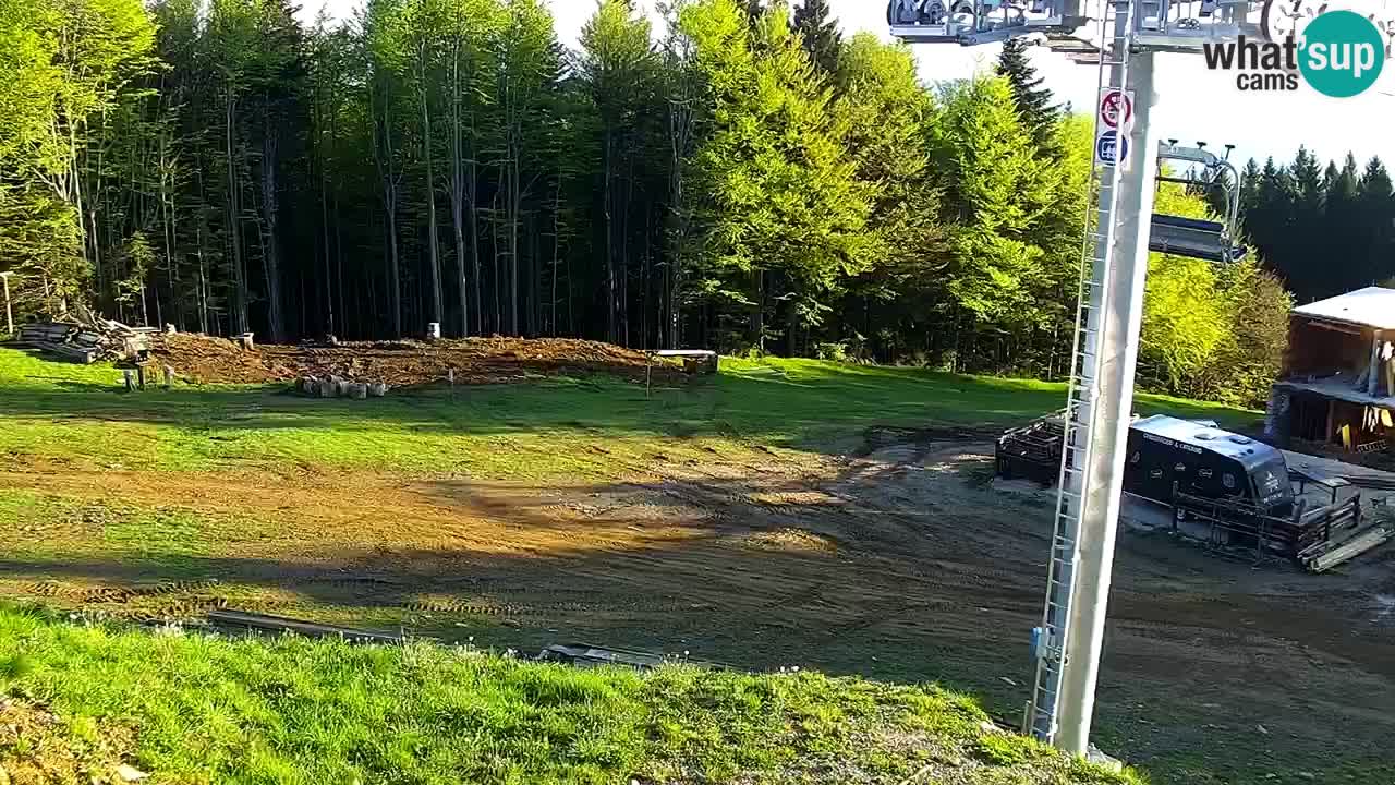 Pohorje – Areh – Pogled na vlečnico Ruška
