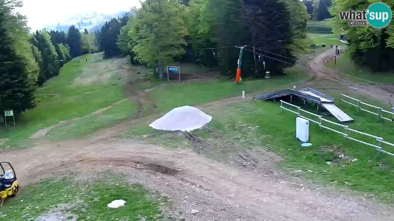 Smučišče Mariborsko Pohorje – spletna kamera Ruška zgoraj