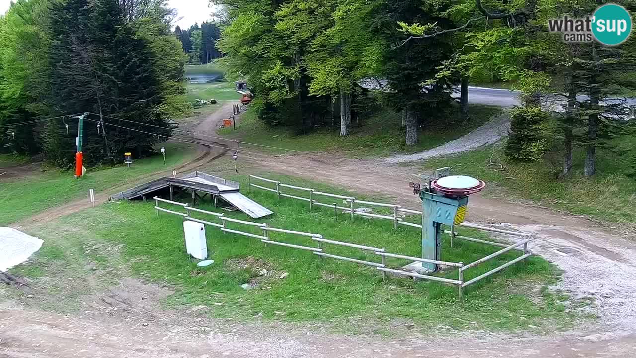 Pohorje – Areh – Pogled na vlečnico Ruška