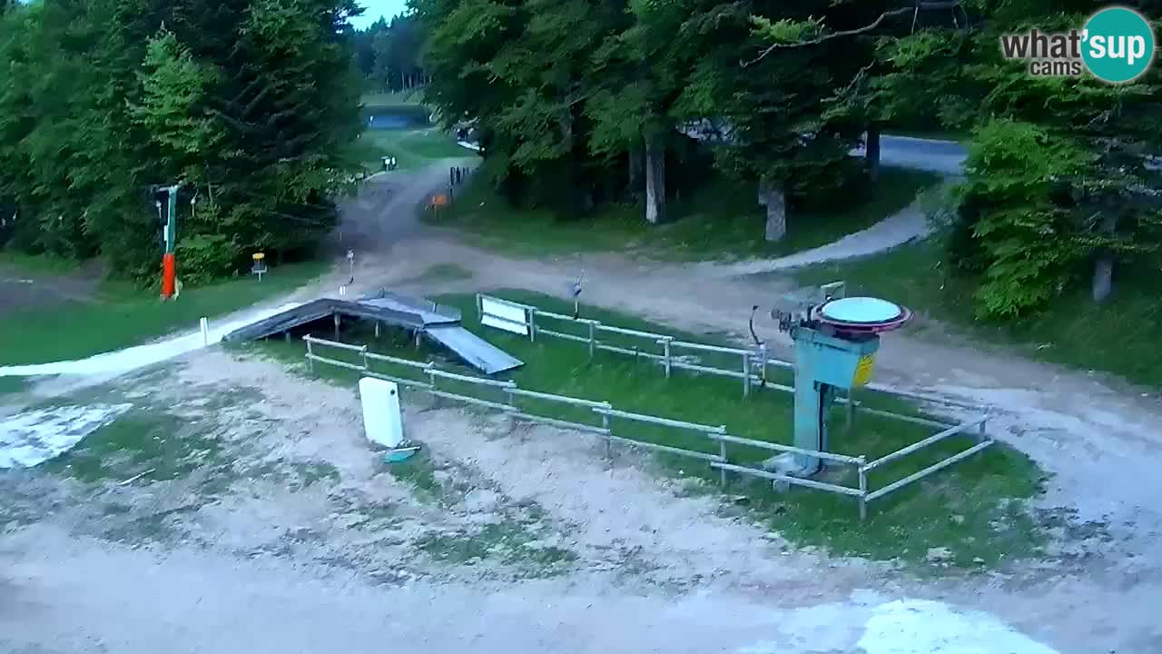 Smučišče Mariborsko Pohorje – spletna kamera Ruška zgoraj