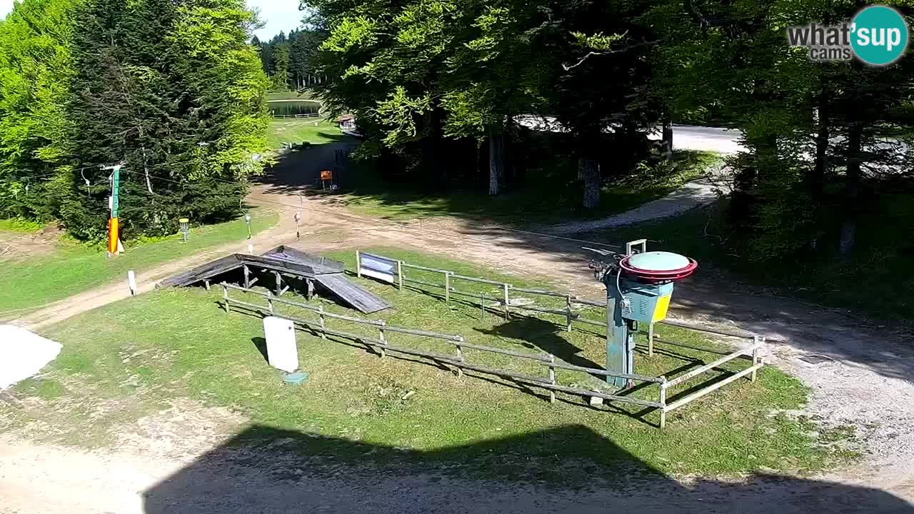 Pohorje – Areh – Pogled na vlečnico Ruška
