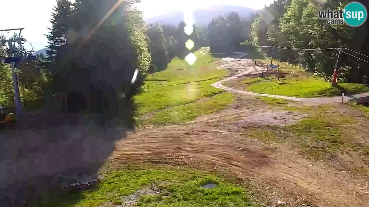 Smučišče Mariborsko Pohorje – spletna kamera Ruška zgoraj