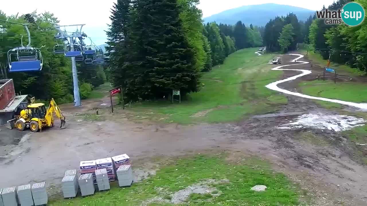 Skijalište Maribor Pohorje web kamera Ruška