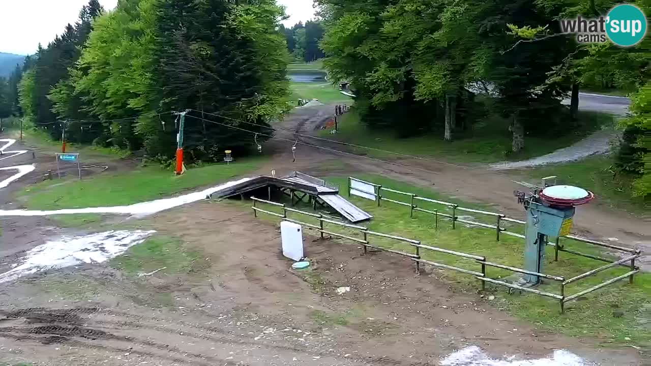 Smučišče Mariborsko Pohorje – spletna kamera Ruška zgoraj