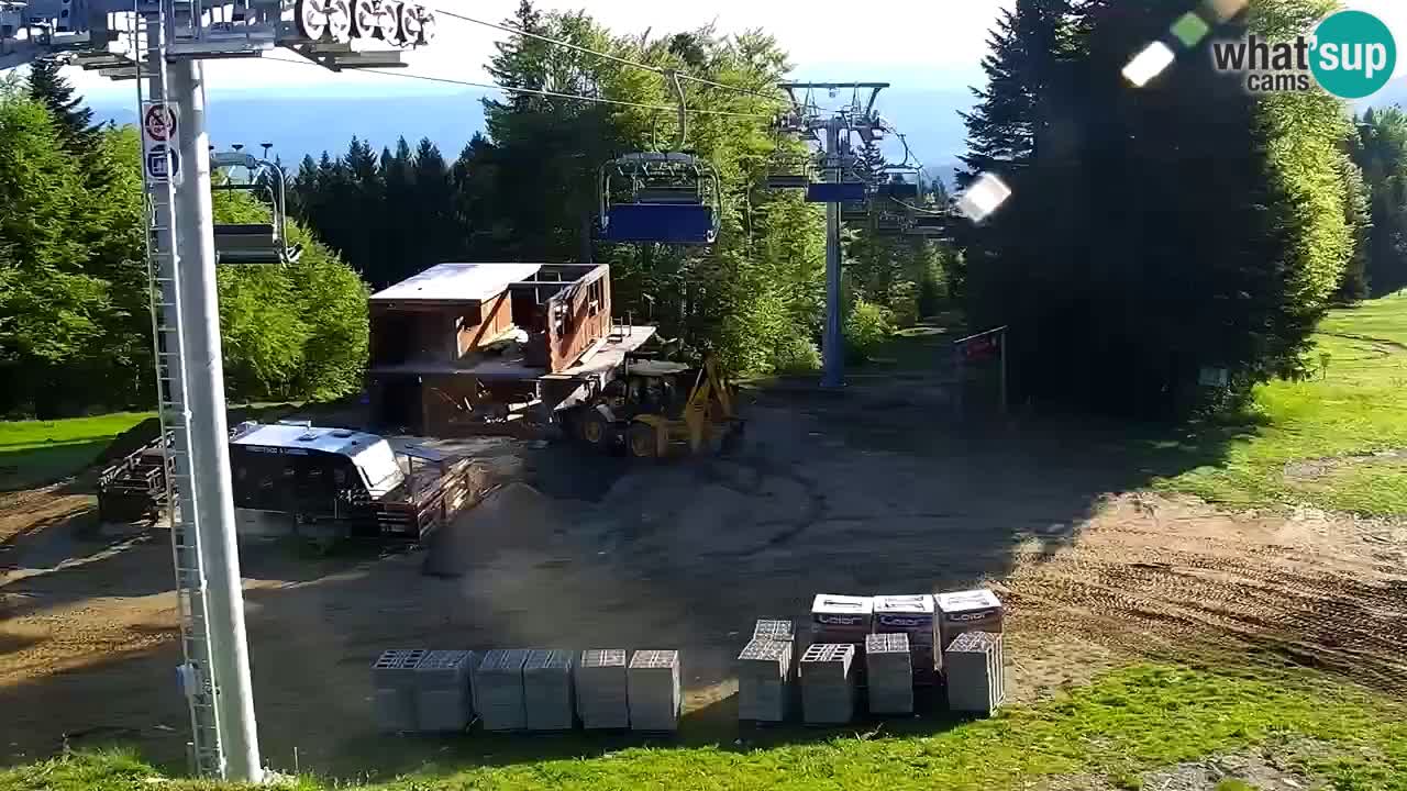 SKI Maribor Pohorje webcam Ruška