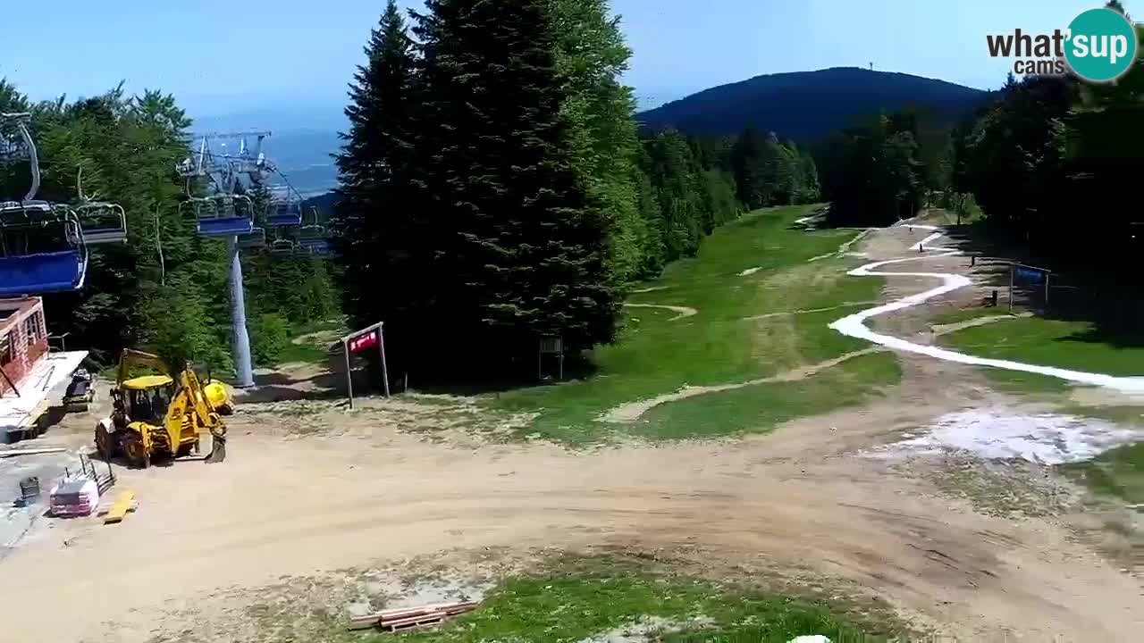 Stations de ski Maribor Pohorje web cam Ruška
