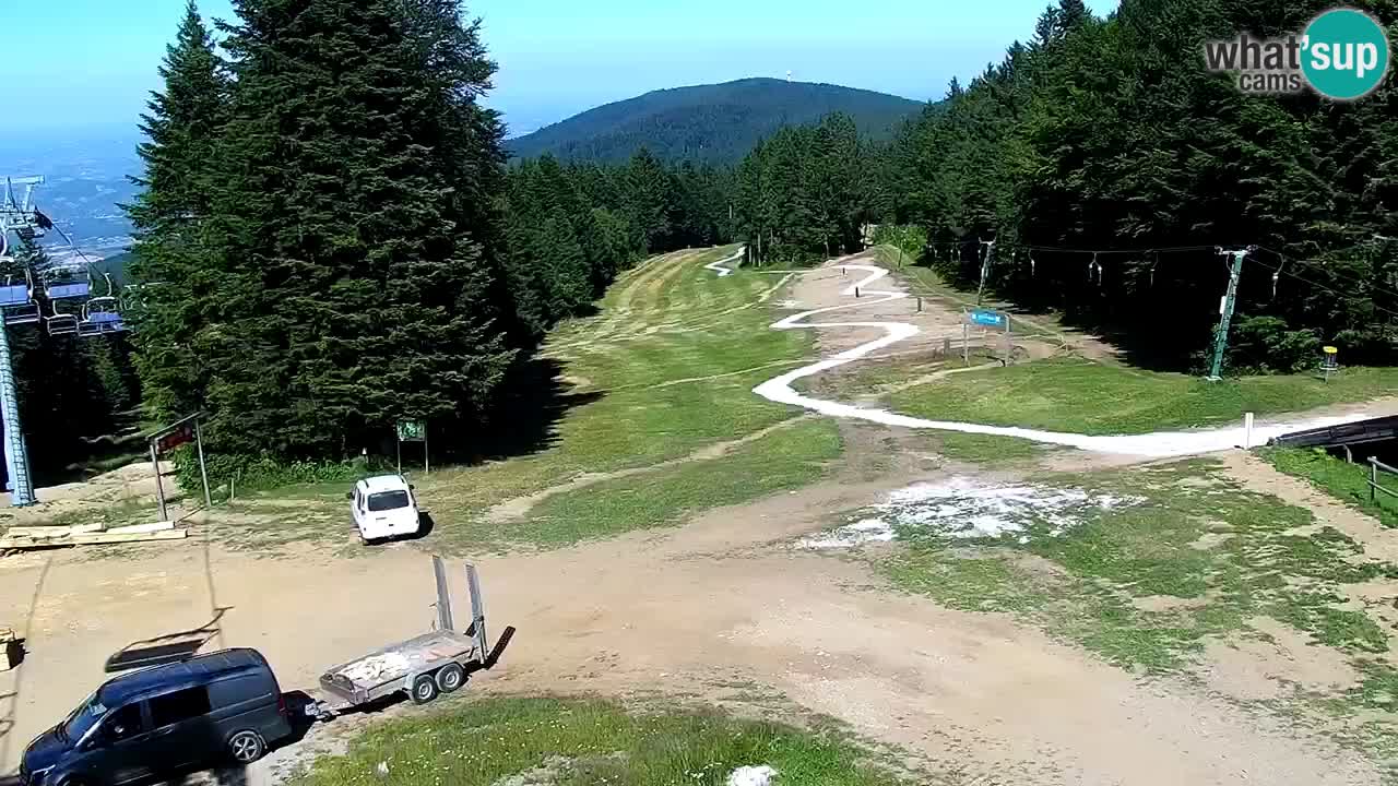 Stations de ski Maribor Pohorje web cam Ruška