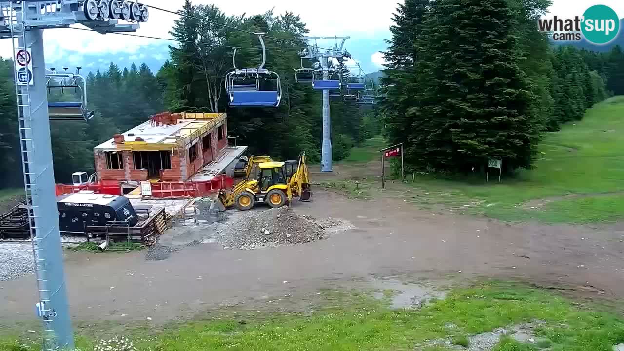 Pohorje – Areh – Pogled na vlečnico Ruška
