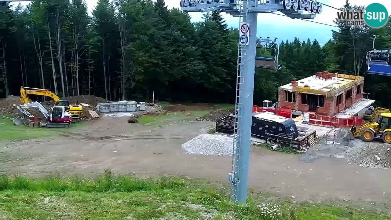 Pohorje – Areh – Pogled na vlečnico Ruška
