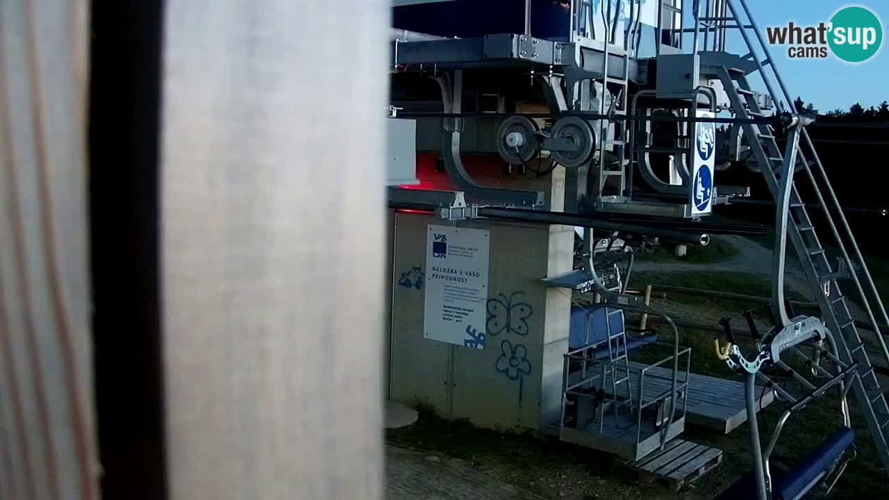 Smučišče Mariborsko Pohorje – spletna kamera Ruška zgoraj