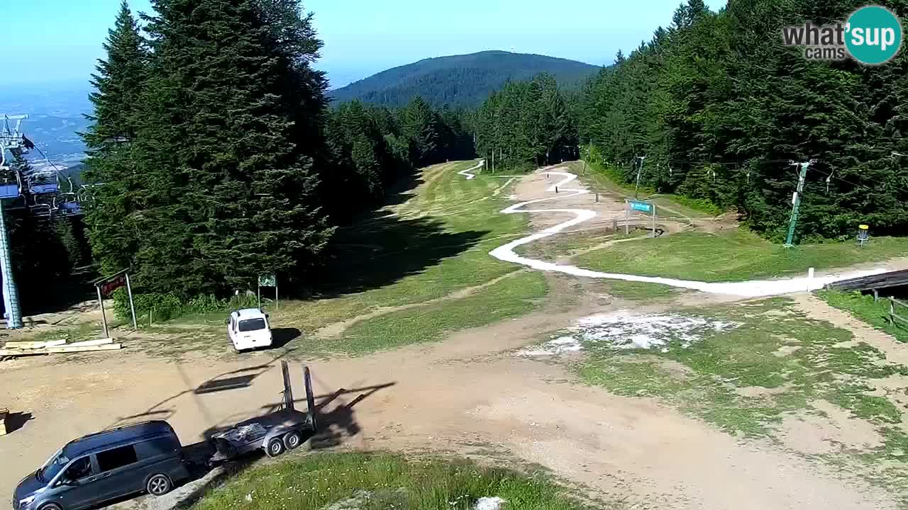 Smučišče Mariborsko Pohorje – spletna kamera Ruška zgoraj