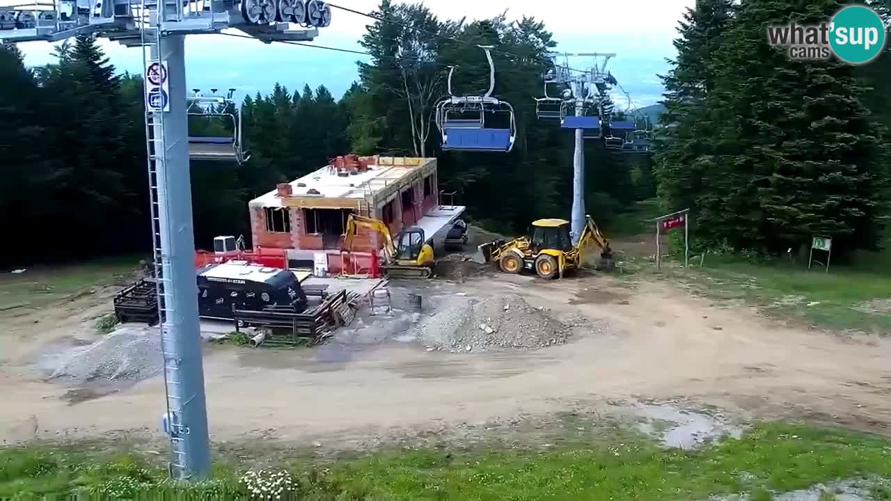 Pohorje – Areh – Pogled na vlečnico Ruška
