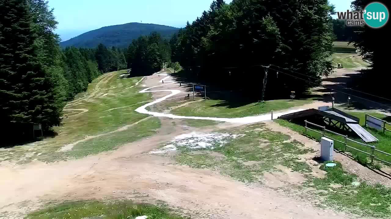 Pohorje – Areh – Pogled na vlečnico Ruška