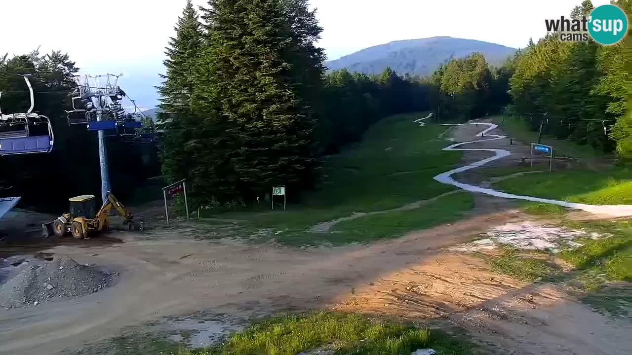 Smučišče Mariborsko Pohorje – spletna kamera Ruška zgoraj
