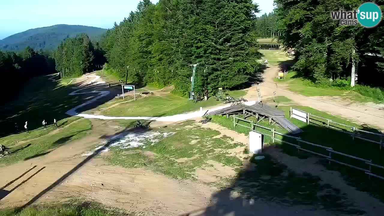 Stations de ski Maribor Pohorje web cam Ruška